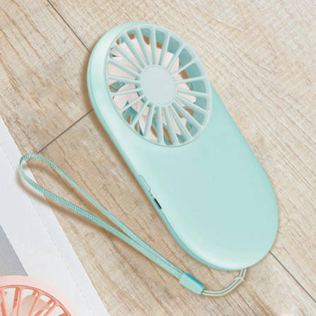 Mini Pocket Fan - USB Charging - 112g Mint