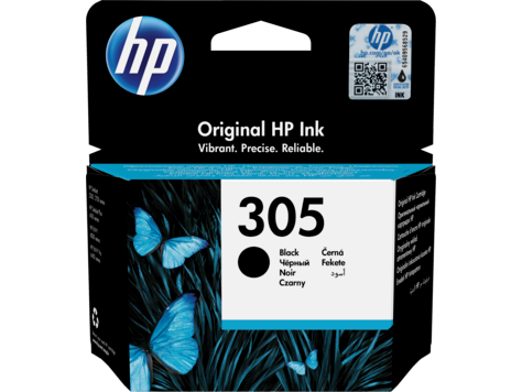 HP 305 Black Original Ink Cartridge for HP Deskjet 2320/2710/2720/4120 - HP