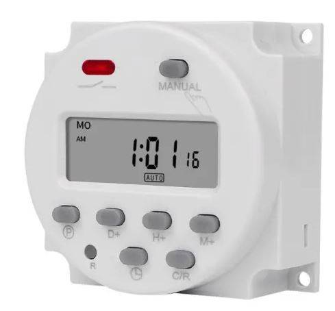 CN101A Digital Microcomputer 7 day Weekly Programmer Electronic Timer Switch 12V