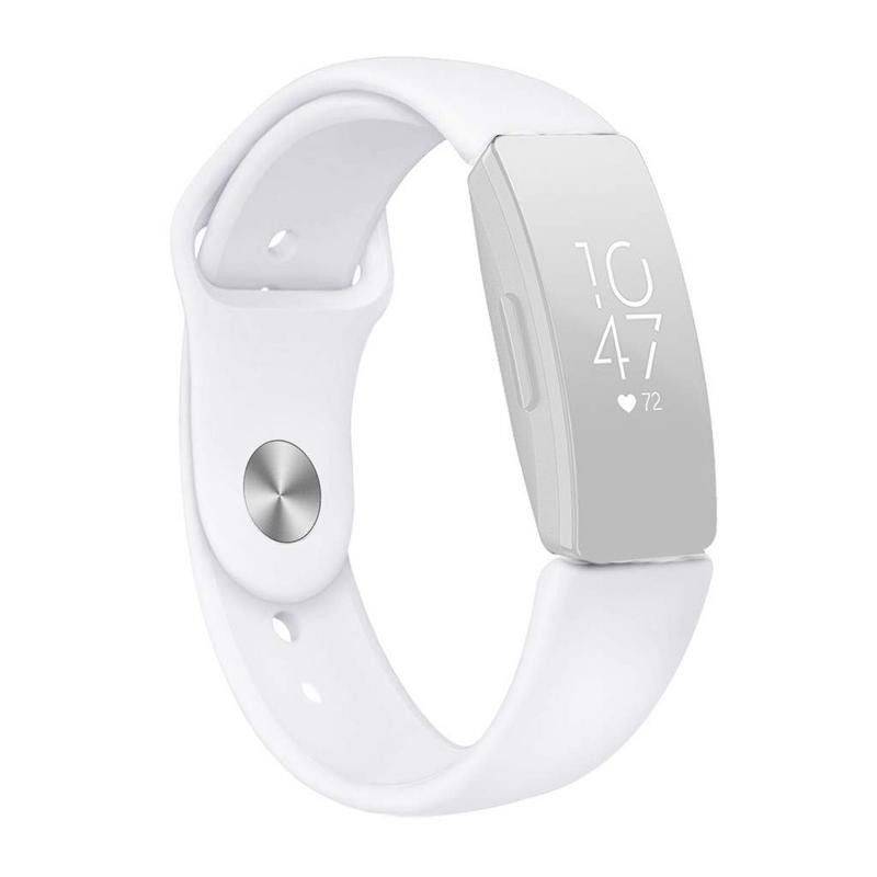 Fitbit Inspire Silicone Watch Strap Black Large (6.7" - 8.1")