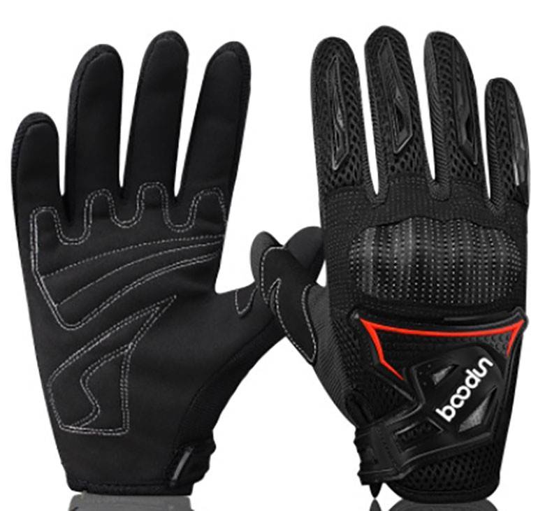Motorbike Anti Slip Riding Gloves Black Medium