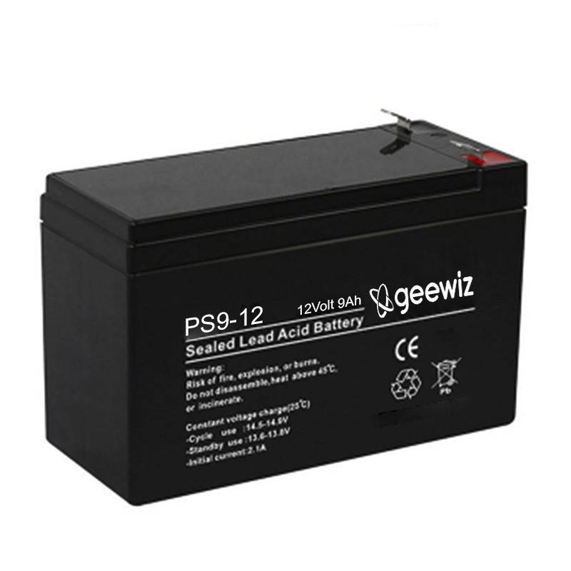 Power Kingdom 12V 9Ah AGM Sealed Lead Acid SLA Battery