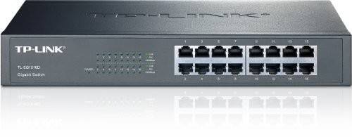 TP-LINK TL-SG1016D 16-Port Gigabit Ethernet Desktop/Rackmount Switch  - TP Link