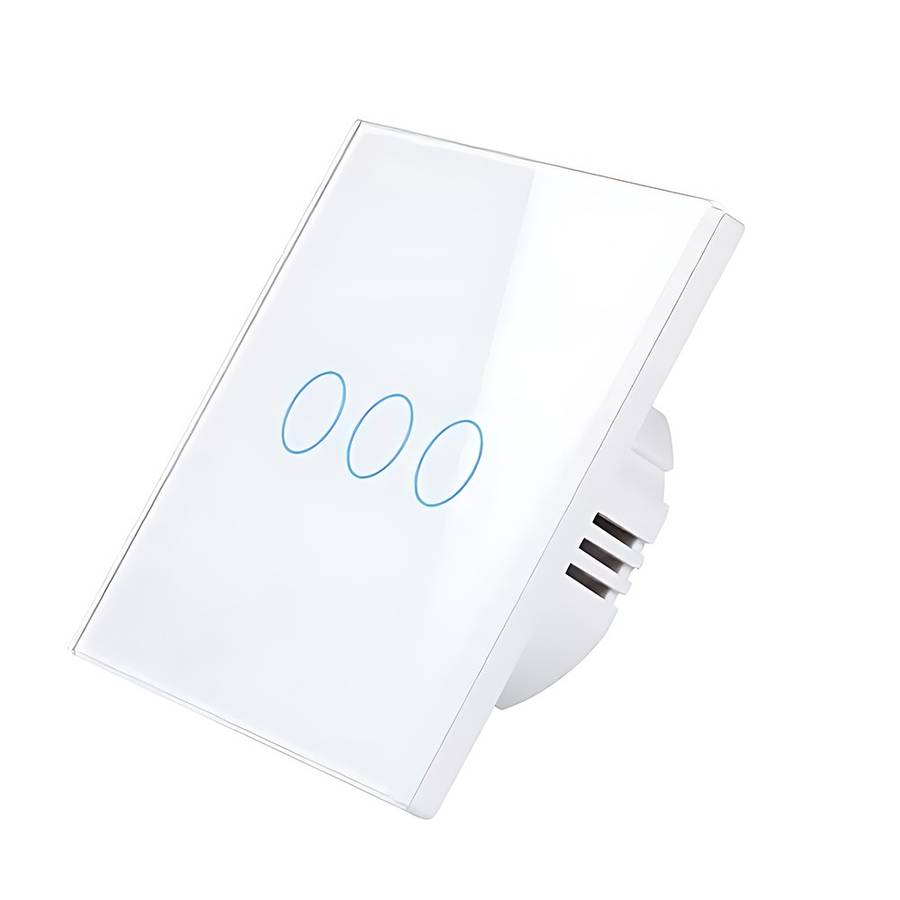 ZigBee Smart Light Touch Switch - available in 1 Gang- 2 Gang- and 3 Gang / 220V-250V / White(Neu...