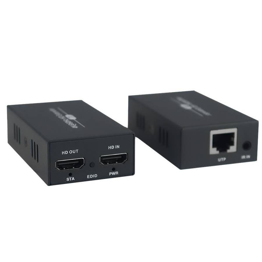 120m 4K HDMI Extender over CAT5E/CAT6 - up to 120 meters via a Network Cable - 3840 x 2160 @ 60Hz...