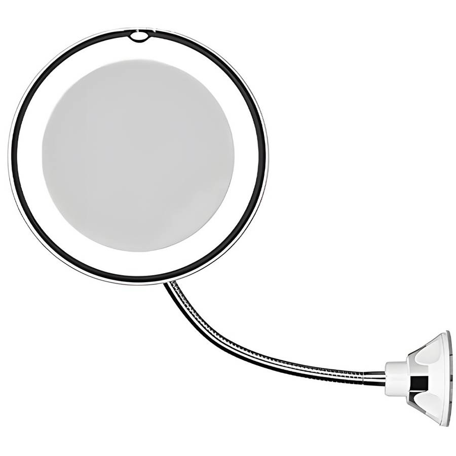 10X Magnification LED Flexible Mirror - Precision Grooming at Your Fingertips