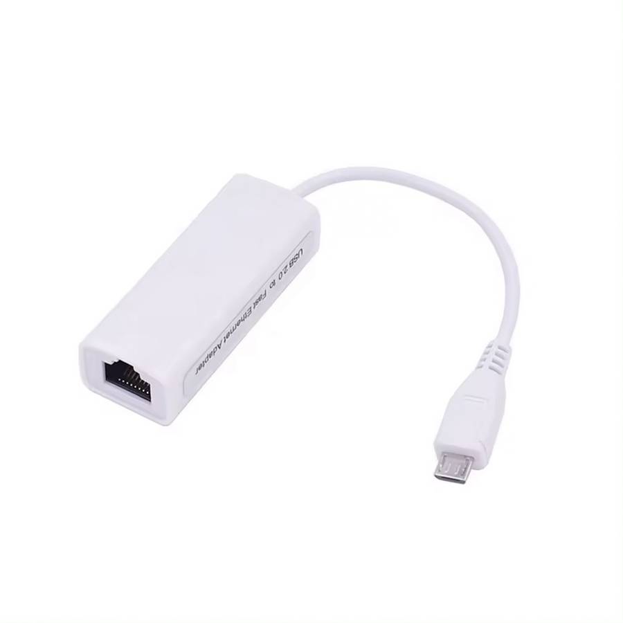 Micro USB 2.0 to Ethernet Adapter - Wired Network Connection for Your Device