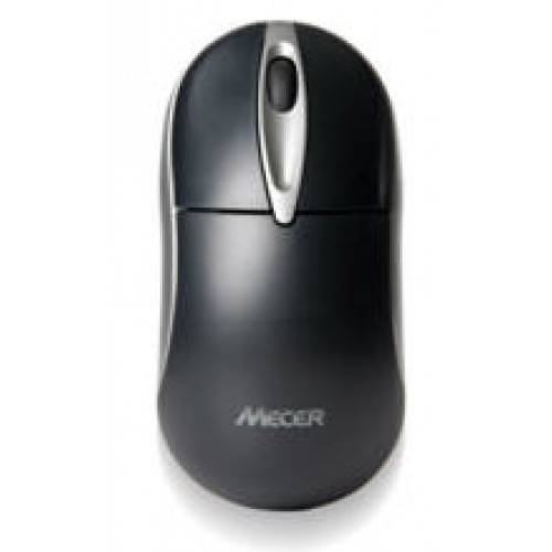 Mecer Optical Wheel PS2 Mouse - Ivory / Black