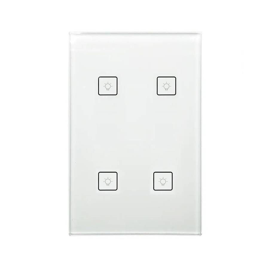 GeeWiz Wifi Smart Light Switch (NO NEUTRAL REQUIRED) - EWELINK + Capacitor 4 Gang
