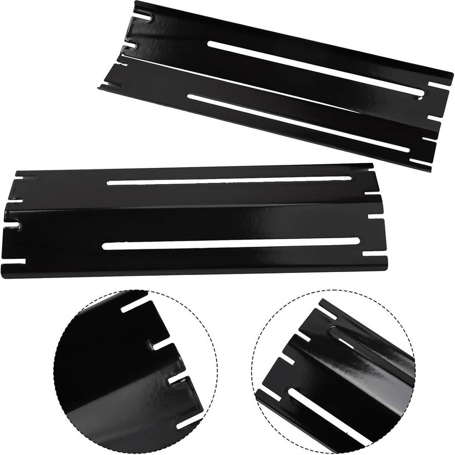 Universal Heavy-Duty Adjustable Heat Plate - Black - Single