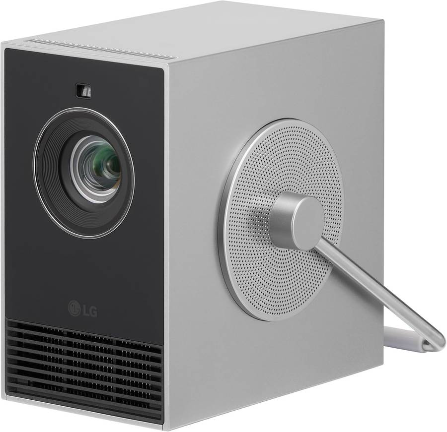 LG CineBeam Q 4K Smart Portable Projector - Auto Screen Adjustment- 4K UHD- WebOS Streaming- RGB ...