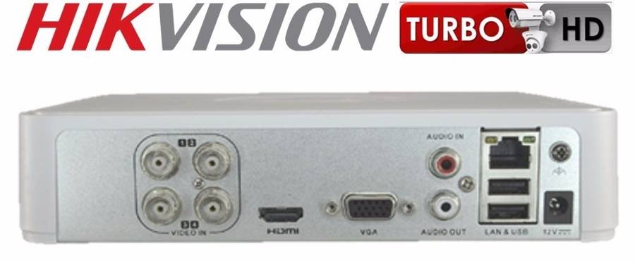 Hikvision Turbo HD (HD-TVI) 4 Channel DVR (Digital Video Recorder) - Hikvision