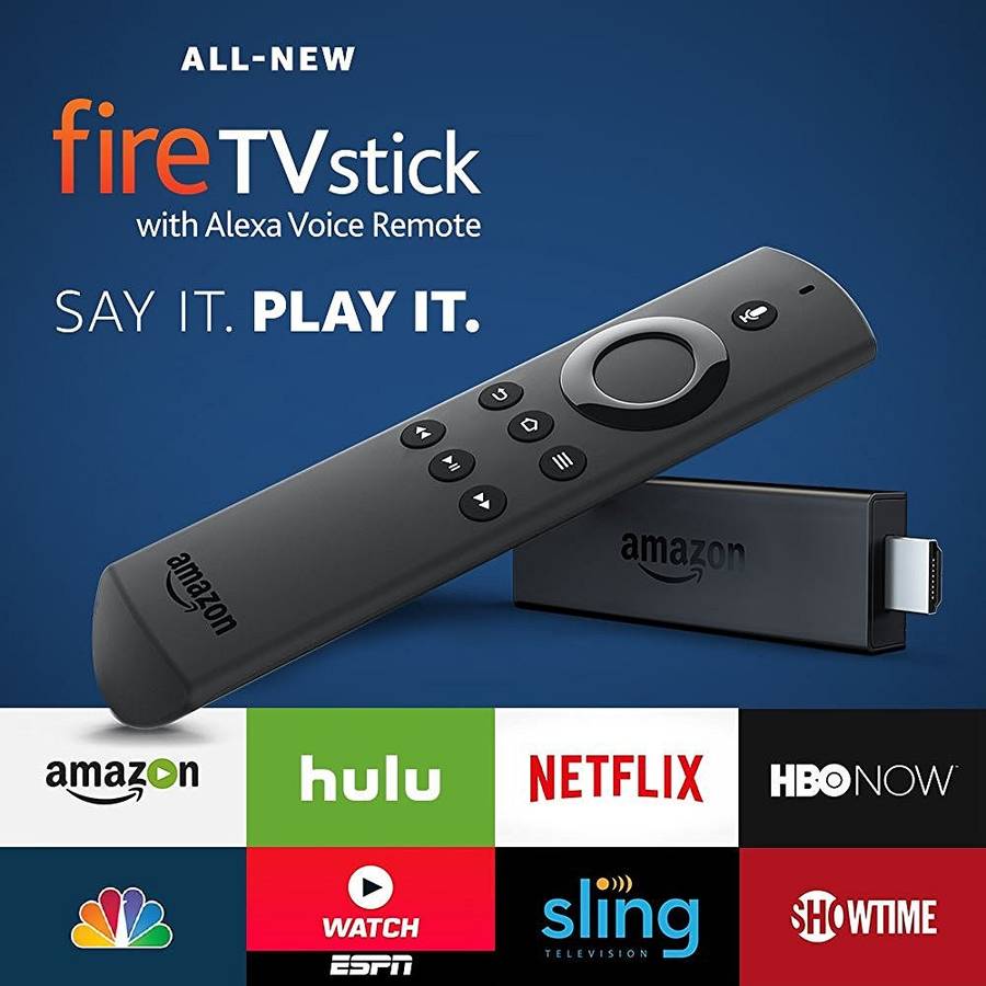 Amazon Fire TV Stick with Alexa Voice Remote (2nd Generation) - 0.30g