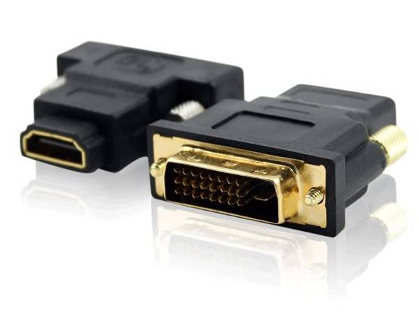 DVI Male to HDMI Female Adapter - HDMI