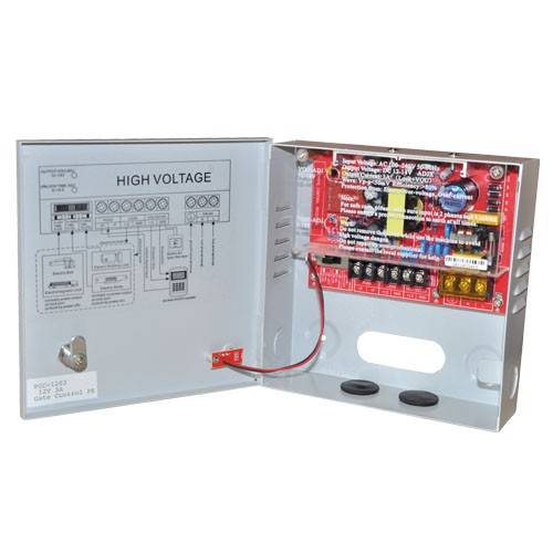 PSU - 3 Amp Access Control Power Supply 12-14VDC   - Securi-Prod