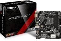 ASROCK A320M-HDV INT. AM4 MATX MOTHERBOARD  - Asrock