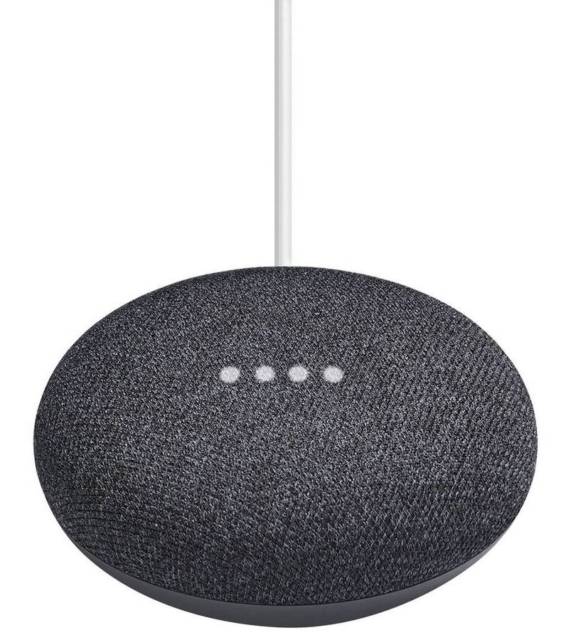 Google Home Mini Smart Speaker - Charcoal