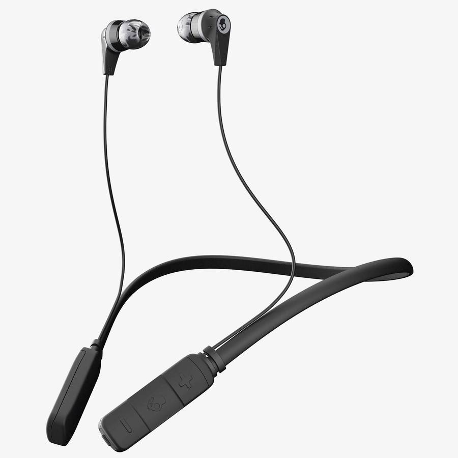 Skullcandy S2IKW-J509  Bluetooth Headset with Mic  (Black/Gray, In the Ear) - SkullCandy