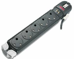APC P5BV-SA Essential SurgeArrest 5 Outlets with Surge Protection + Coax DSTV Protection FRCA-AP5BV
