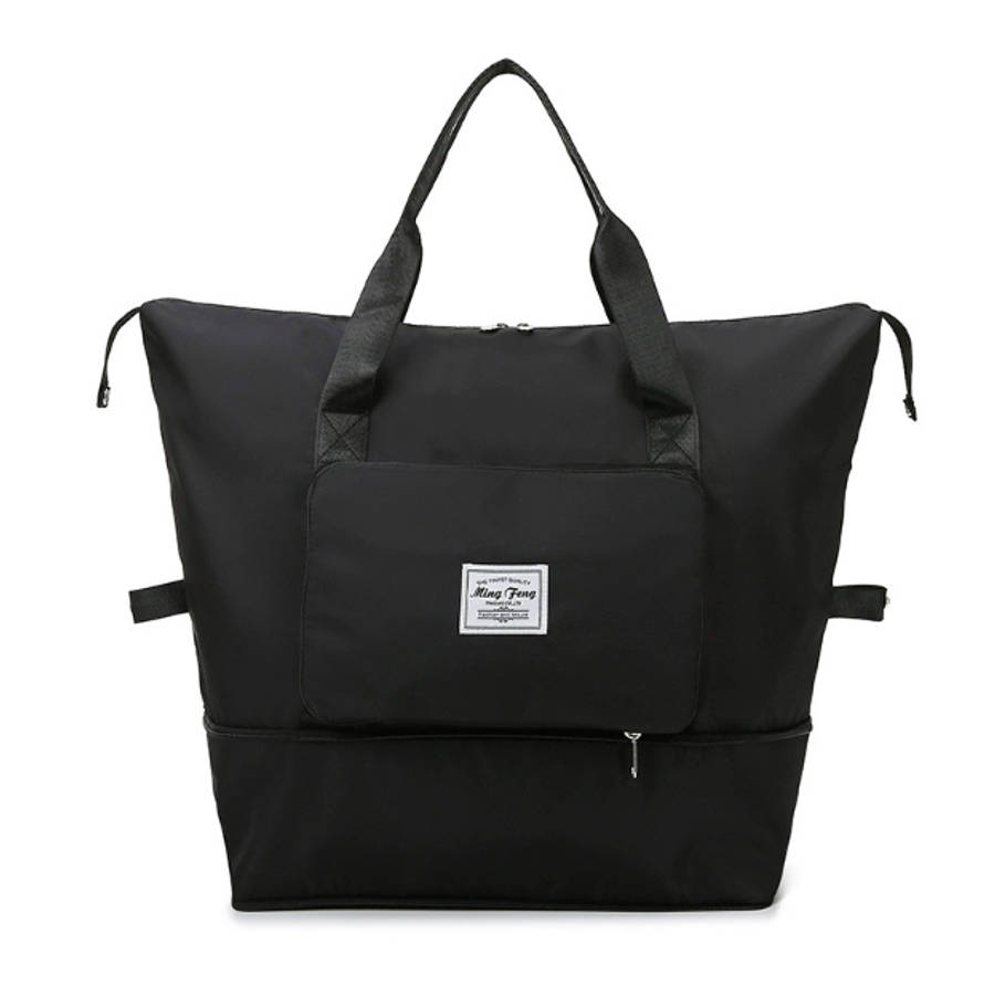 Travel Tote Bag Black