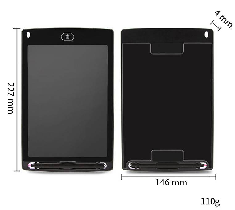 8.5 inch LCD Writing Tablet - Black
