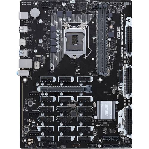 Asus B250 MINING EXP  LGA 1151 Intel B250 HDMI SATA 6Gb/s USB 3.1 ATX Intel Cryptocurrency Mining Mo