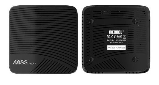 MECOOL M8S PRO L 4K Android 7.1 TV Box Amlogic S912 3GB / 16GB