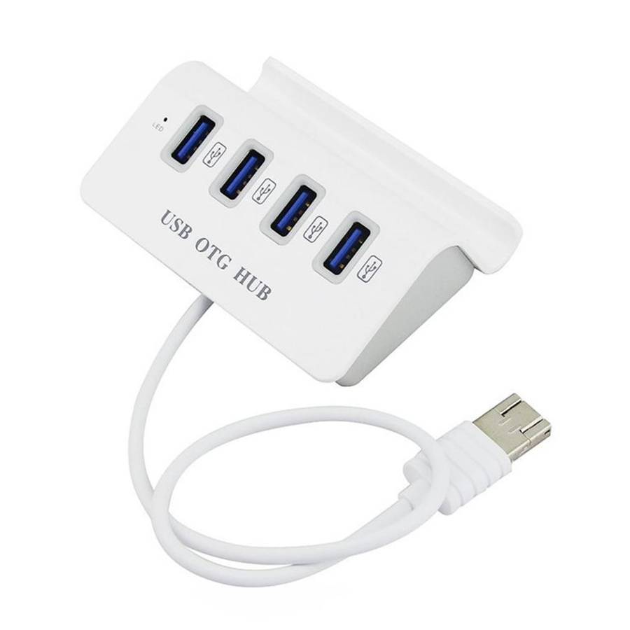 Microworld HUB011 USB 3.0 4 Port OTG Hub - Microworld