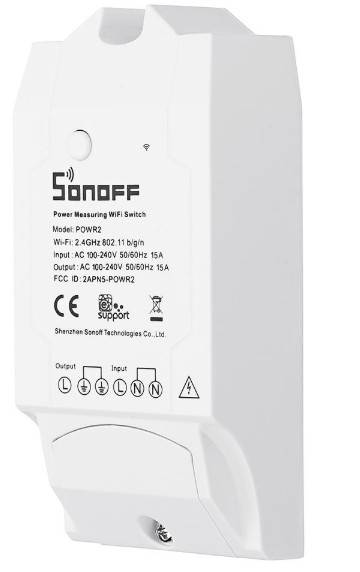 Sonoff POW REV 2 WiFi Smart Switch with Power Consumption Measurement (compatible with Google