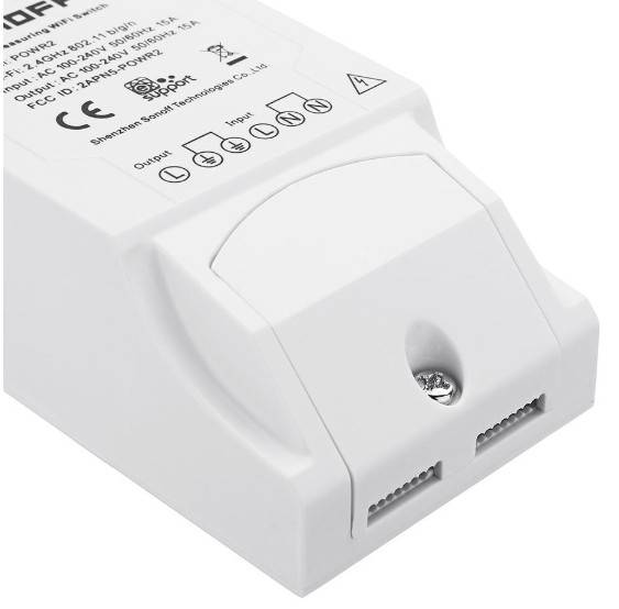 Sonoff POW REV 2 WiFi Smart Switch with Power Consumption Measurement (compatible with Google