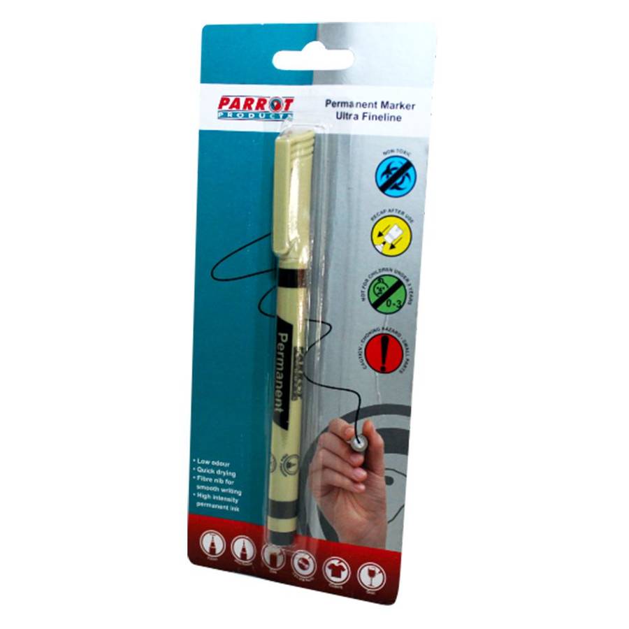 Marker  Permanent Ultra Fineline Carded - Black