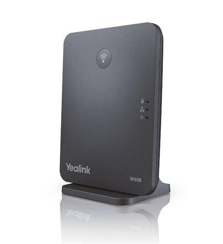 Yealink Dect W60B - Dect Solution Base  - 8 handset registrations with 8 concurrent Voip calls