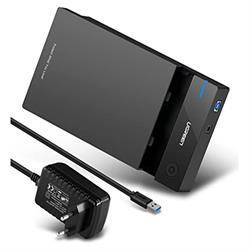 Ugreen 3.5" USB3.0 SATA HDD Enclosure - Black