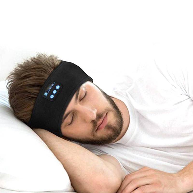 Bluetooth Wireless Sleep Headband - Black