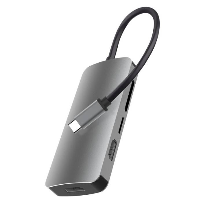 Universal USB3.0 Type-C Docking Station 8-in-1