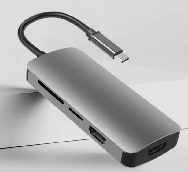 Universal USB3.0 Type-C Docking Station 8-in-1