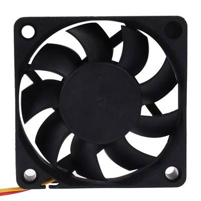 Fan 60x60x15mm 12V - Black