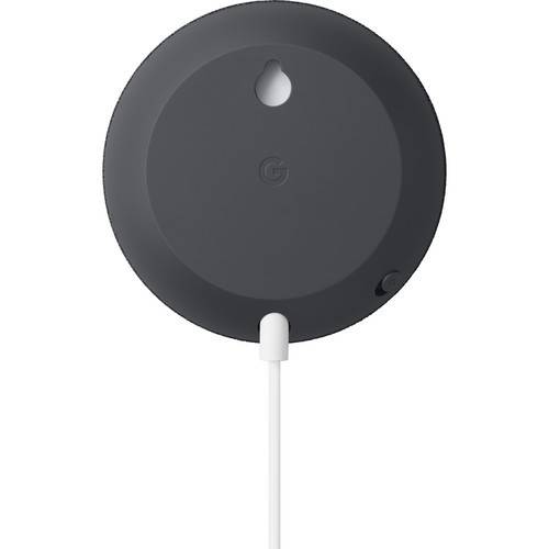 Google Nest Mini Smart Speaker (2nd Gen) - Charcoal.