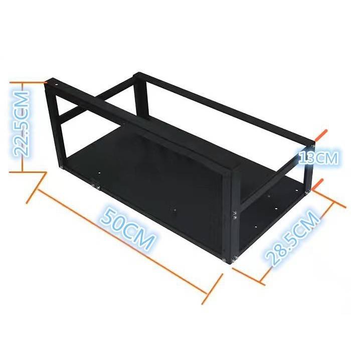 Mining Case Rig Frame (up to 6/8 GPU) for ETH/ETC/ZEC/BTC/Bitcoin/Ethereum/Dogecoin