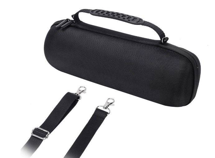 Tuff-Luv EVA Hard Storage Case & Shoulder Strap  for JBL Charge 5 - Black
