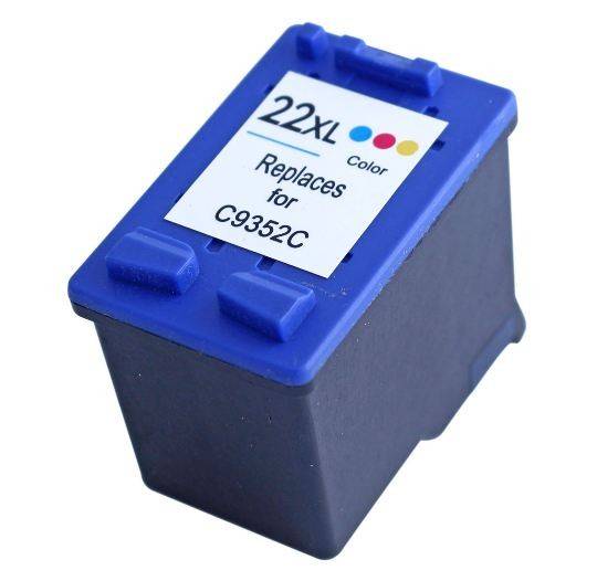 Real Color  32104113  HP 22XL Compatible High Yield Tri Colour Ink Cartidge