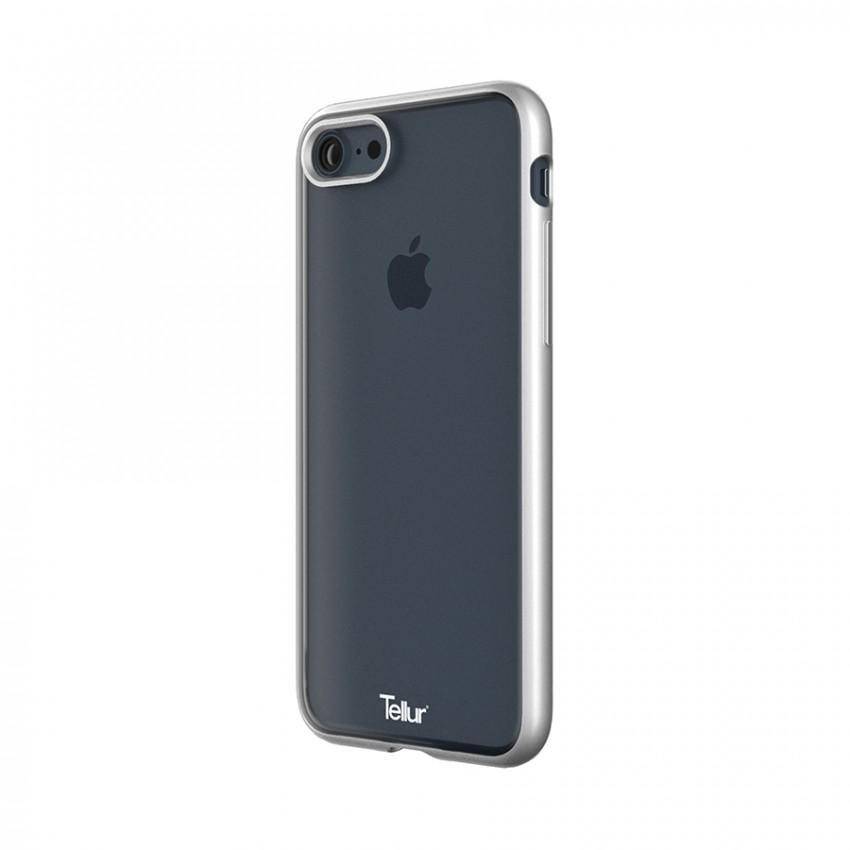 Tellur Premium Cover Fluid Fusion for Apple iPhone 7/8, Metallic Gray