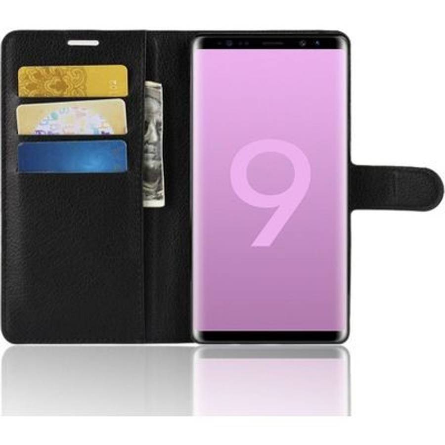 Tuff-Luv A1_203 Essentials Leather Wallet & Card Holder for Samsung Galaxy Note 9 - Black