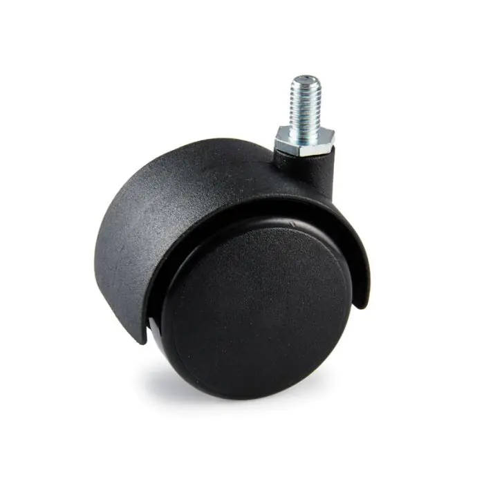 Twin Castor, with Threaded Pin, 50mm (pack of 10)