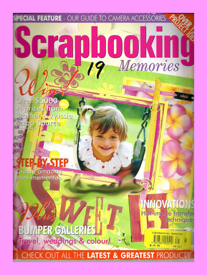 MAGAZINE  -  SCRAPBOOKING MEMORIES VOL 6 NO 11  [CONDITION VERY GOOD]