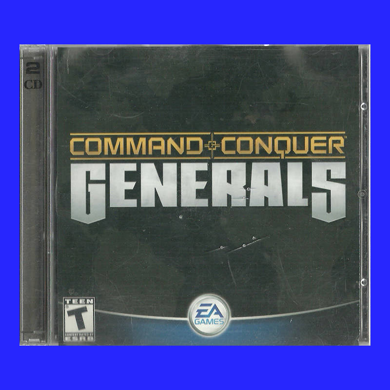 PC CD ROM - COMMAND & CONQUER - GENERALS