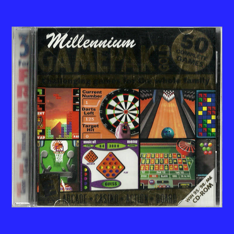 PC CD ROM - MILLENNIUM GAMEPAK GOLD