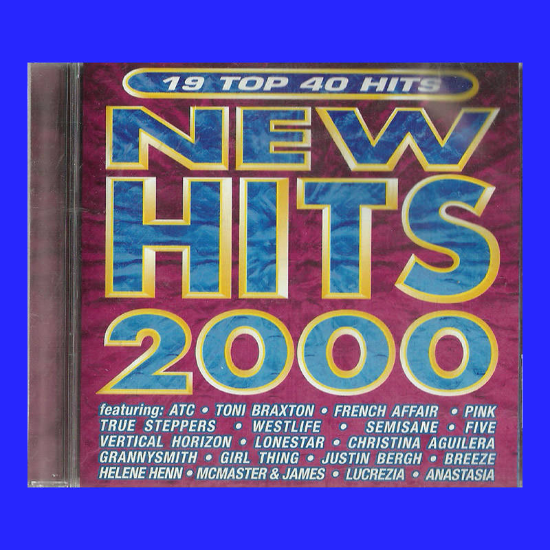MUSIC CD  - NEW HITS 2000 - 19 TOP 40 HITS (CONDITION - EXCELLENT)