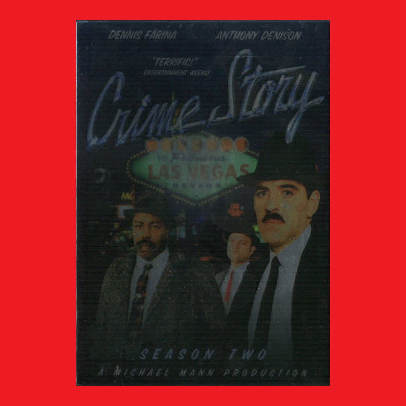 SALE! RARE DVD - CRIME STORY SEASON 2 - REGION 1 EDITION