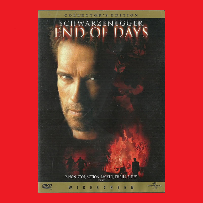 DVD - END OF DAYS - REGION 1 EDITION